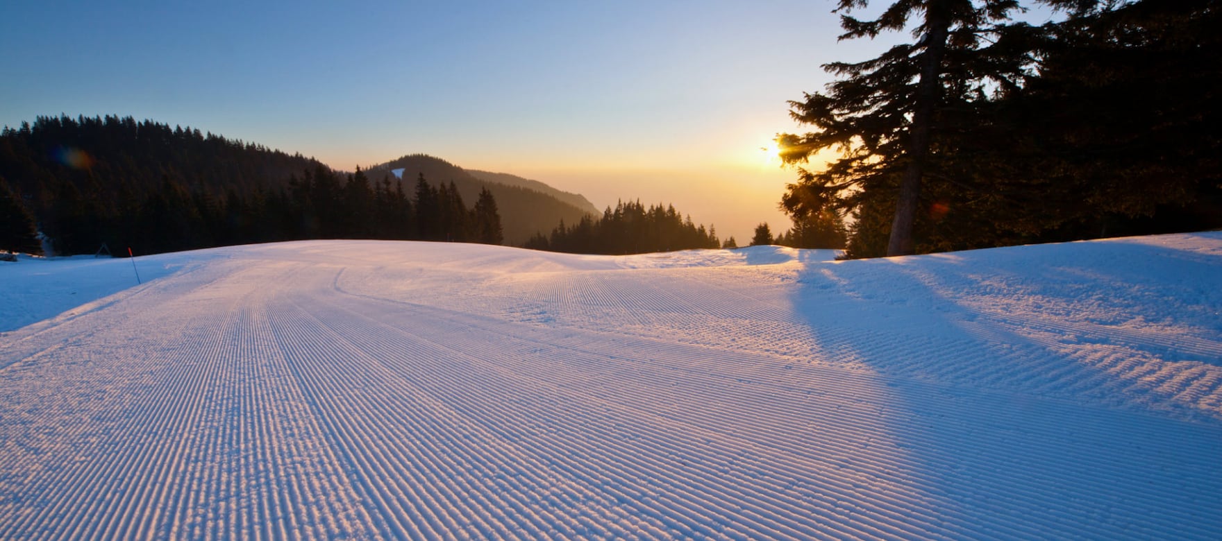 Slopes  and ski lifts