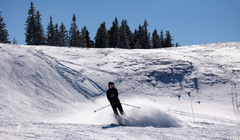 End of the winter season at Golte!